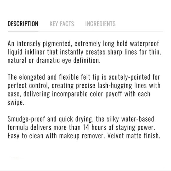 IL MAKIAGE Black Inkliner NWT - Picture 2 of 7